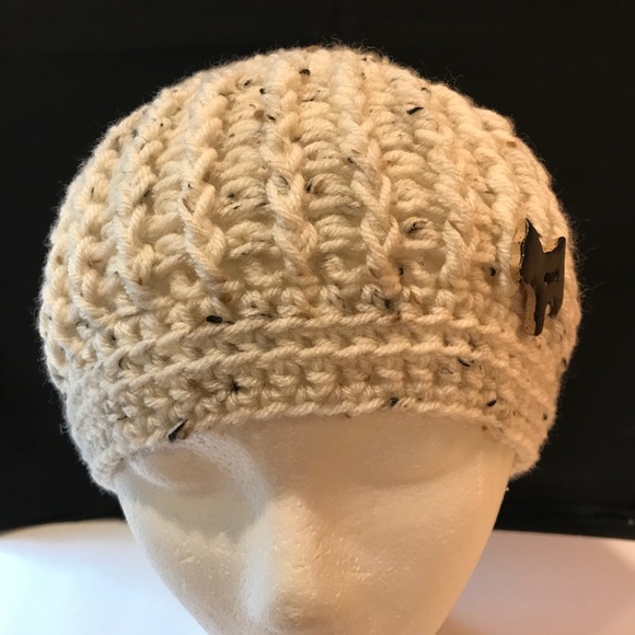 Hand Crocheted Ribbed Beanie! - Picture 3 of 4
